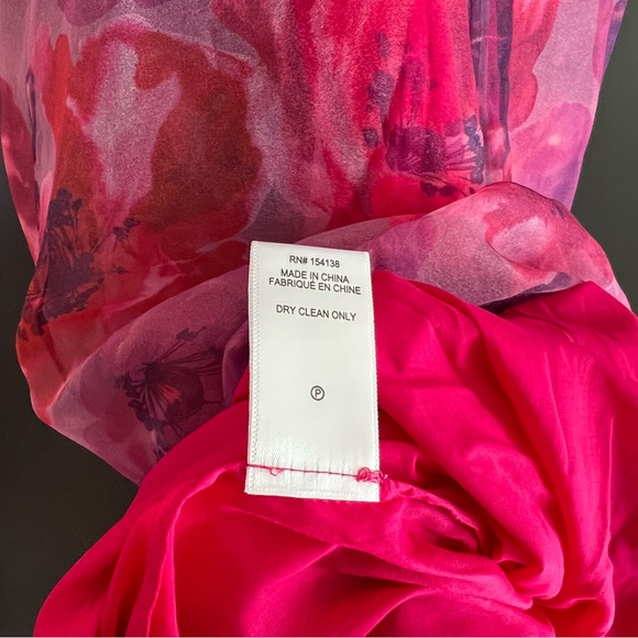 Staud Calluna maxi dress in magenta painted floral Size Small NEW! New with tags - Picture 13 of 14